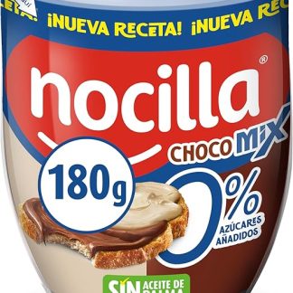 Nocilla, шоколадная паста из белого шоколада без пальмового масла (0%), 180 г.