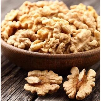 Половинки и кусочки грецких орехов, сырые, натуральные, калифорнийские грецкие орехи, без глютена, не обжаренные, веганские (10 кг)