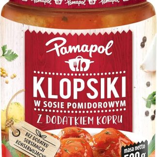 Тефтели в томатном соусе с укропом 500 г - Pamapol