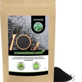 Цельные семена черного тмина Alpi Nature 250 г, цельные семена черного тмина, цельные семена черного тмина