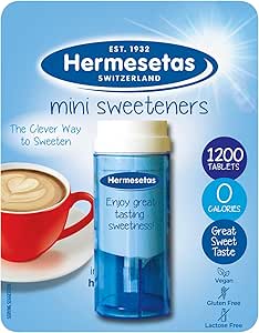 Мини-подсластители Hermesetas, 1200 таблеток