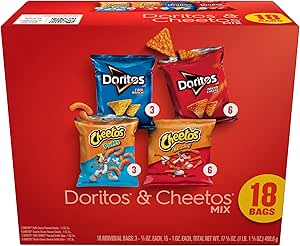 Набор чипсов Frito-Lay Doritos & Cheetos Mix (18 штук)