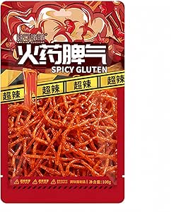 MKSDDF - 108 г Китайские острые палочки Латяо Китайская еда Острые полоски Латяо Острые палочки Китайские закуски - Закуски для офиса Закуски на каждый день Закуски для вечеринок Закуски