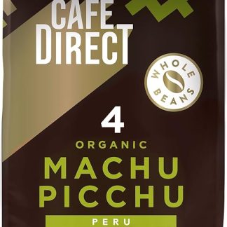 Cafédirect Fairtrade Organic Machu Picchu Whole Bean Arabica Coffee 750g