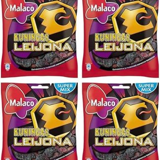 Конфеты Cloetta Leijona Kuningas кондитерская смесь 4 упаковки по 300г