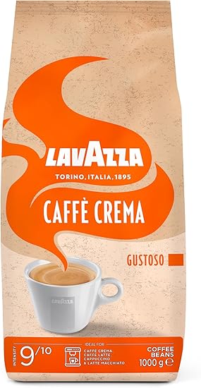Кофе Lavazza Caffè Crema 1 в зернах, Crema Gustoso, 1 кг
