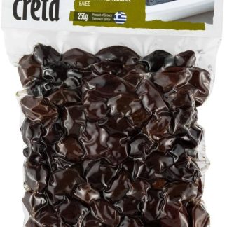 Оливки сорта Terra Creta Premium Dark, без косточек, вакуумная сушка, 250 г