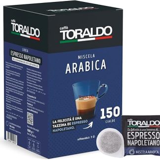 CAFFÈ Toraldo - MISCELA ARABICA - Коробка 150 ПАДОВ ESE44 7 г
