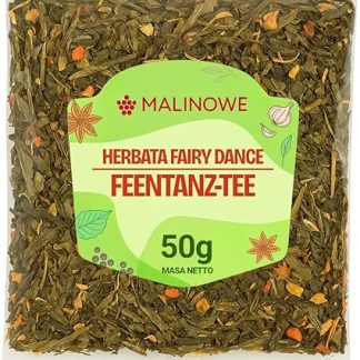 Малиновый чай Танец феи 50 г, зеленый чай с клубникой