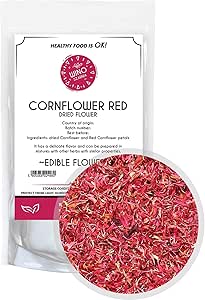 Сушеные лепестки василька, 10 г, съедобные цветы.