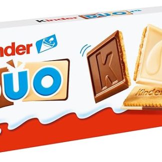 Печенье Kinder Duo Chocolate Milk Kinder Cookies - упаковка из 12 штук - 150 г