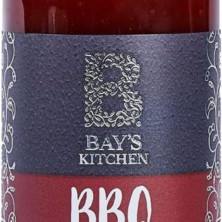 Соус для барбекю Bay's Kitchen с копченой паприкой, подходящий для гриля и домашней еды, не содержит глютена, подходит для людей с синдромом раздраженного кишечника и веганов, бутылка 275 г.