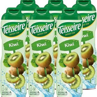 Упаковка из 6 сиропов Teisseire со вкусом киви, 60 мл.