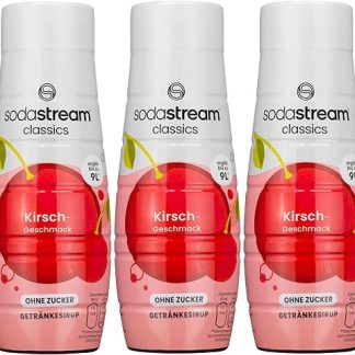 Сироп Sodastream 3X со вкусом вишни, концентрат без сахара для газированной воды.