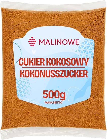 Малиновый кокосовый пальмовый сахар 500 г, натуральный, премиум качества