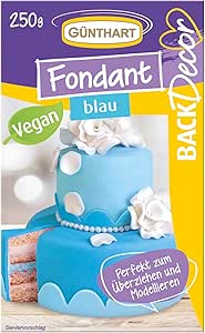 Сахарная мастика Günthart BackDecor Royal синяя сахарная мастика без пальмового масла пластилин вода море небо (250 г)