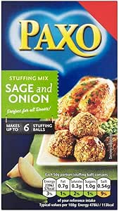 Смесь специй Paxo с шалфеем и луком, 85 г, 2 двойные упаковки.