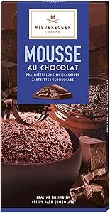 Шоколадный мусс «Нидереггер Пралине» с хрустящей глазурью, 100 г