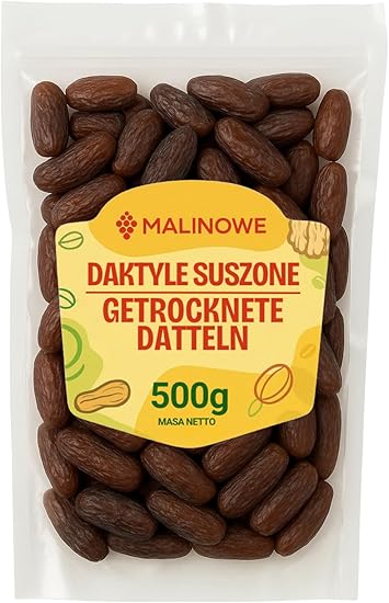 Сушеные финики с малиной, 500 г, натуральные, превосходного качества.