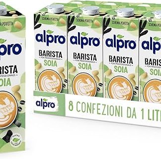 Alpro Barista napój sojowy, opakowanie 8 sztuk (8 x 1 l)