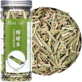 Лемонграсс Plant Gift 35 г/1,23 унции. Приправа для стен, идеально подходит для чая и специй. Лемонграсс – сушеная трава, используемая в кулинарии.