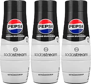 Сироп Sodastream 3x PEPSI MAX без сахара, 440 мл, концентрат для сатуратора
