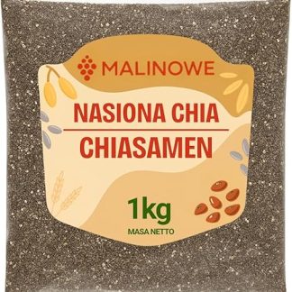 Семена чиа с ароматом малины, 1 кг, испанский шалфей, высокое качество.