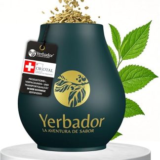 Йербадор | Матеро Йерба Мате | Сосуд для йерба мате | Кабачок для питья йерба мате | Ручная роспись | Традиционный дизайн | Прочный | Идея для подарка