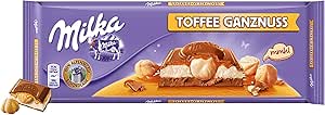 Milka Mmmax Шоколадная ириска с цельными орехами 300 г