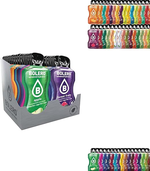 Откройте для себя Bolero STICKS MIX 74x3 г Освежающий порошковый напиток без сахара, подслащенный стевией Витамин С Для диабетиков Более полезный напиток для семьи и друзей