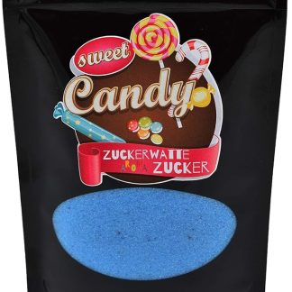 Ароматизированный сахар Hopser Food Fun | Жевательная резинка | Цветной сахар для сахарной ваты, аппаратов для сахарной ваты, попкорна, украшения, 1 x 200 г