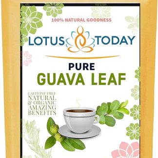 lotustoday Премиум чай из листьев гуавы, 120 пакетиков, 100% чистые листья гуавы, натуральное средство для оздоровления