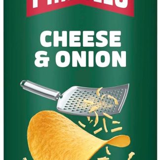 Чипсы Pringles со вкусом сыра и лука чипсы со вкусом сыра, 1 упаковка (1 x 185 г)