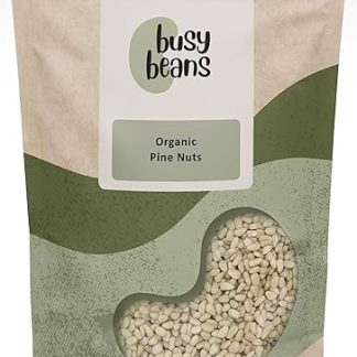 Органические кедровые орехи - сертифицированные органические - от Busy Beans Organic (100 г)