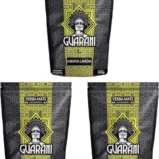 Guarani Menta Limón Мятно-лимонный мате Освежающий Идеально подходит для употребления в горячем или холодном виде Чай мате из Парагвая (500, 1500)