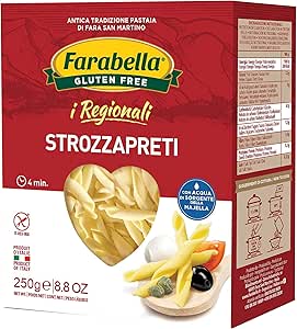 Глютин Bioalimenta Farabella I Regionali Strozzapreti Senza, 250 г