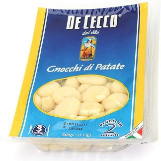 Свежие ньокки - De Cecco - итальянские картофельные клецки, не сушеные.