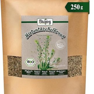 Органический чай Biojoy Shepherd's Bag Tea, нарезанный (Capsella bursa-pastoris) (250 г)