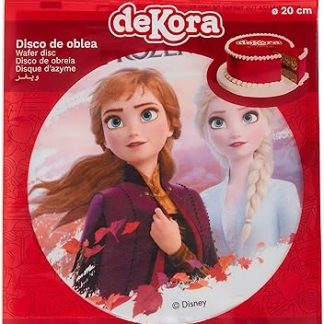 Съедобное украшение для торта «Холодное сердце 2» (20 см, 8 дюймов) для поклонников мультфильма «Холодное сердце 2». Лицензированный продукт Dekora, артикул 114383.