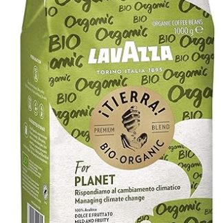 Кофейные зерна Lavazza, без добавок, темно-синие.