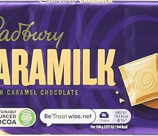Шоколадный батончик Cadbury Caramilk Golden Caramel, 90 г (1 упаковка)