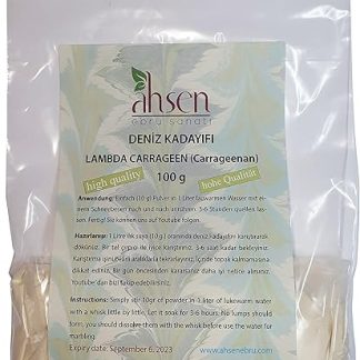 100 г лямбда-каррагинан, кераджин, дениз кадайифи, кивам артиричи, эбру тозу, каррагинан, каррагинан, каррагин, карагин, каррагинан, каррагинан