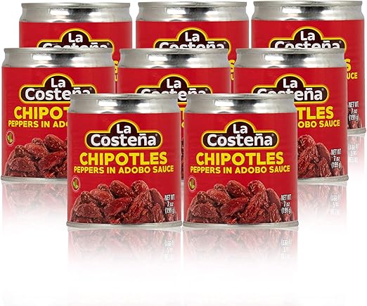 Набор соуса чипотле La Costena, 8 пакетиков по 199 г, 1590 мл.