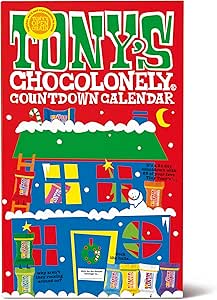 Tony's Chocolonely kerst большой крошечный календарь 225гр