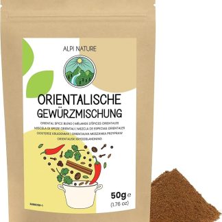 Восточная смесь специй Alpi Nature 50 г, марокканская смесь специй для карри и маринадов.