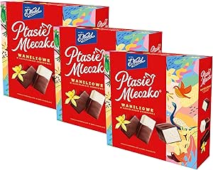 3 x Ptasie Mleczko® Vanilla 340 г E.Wedel