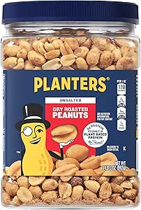 Несоленый жареный арахис Planters, 992 г