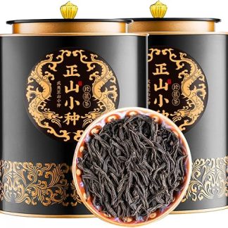 Классический китайский черный чай Лапсанг Сушонг из Китая, 500 г / 17,64 унции - рассыпной чай с медовым ароматом.