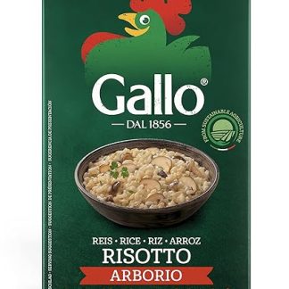 Рис Gallo Arborio Riserva, выращенный экологически чистым способом, 1 кг (упаковка из 12 штук)