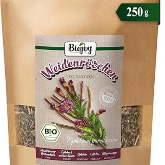 Органический экстракт кипрея лугового Biojoy (250 г), нарезанный (Epilobium parviflorum)